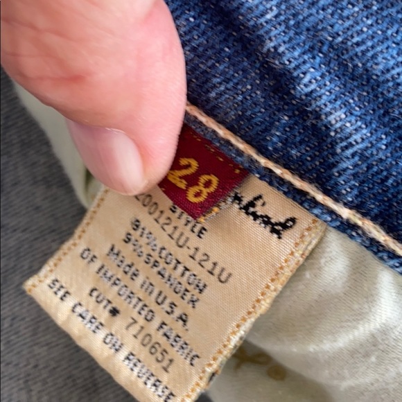 EUC 7 for all mankind denim skirt - Picture 3 of 8